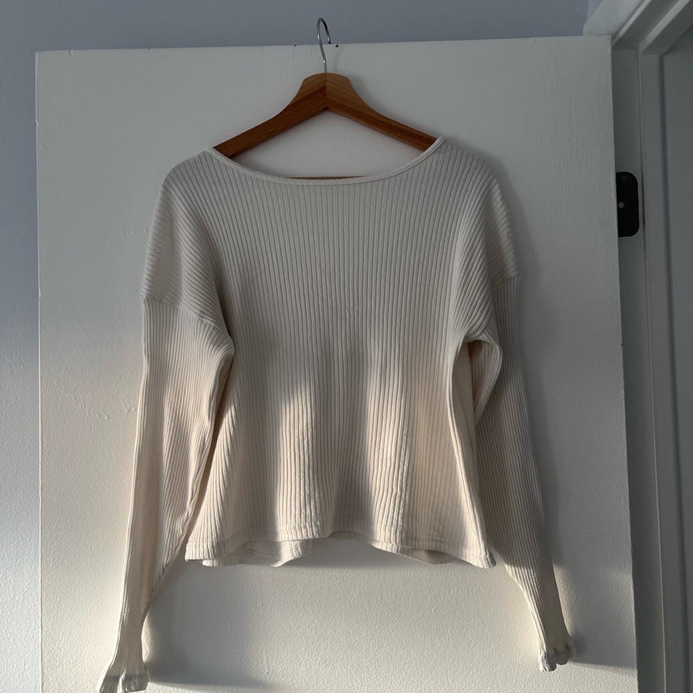 Hackwith Design House Reversible Long Sleeve Top … - image 3